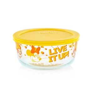 Pyrex 4cup Food Storage Minnie Mouse Live it up‎